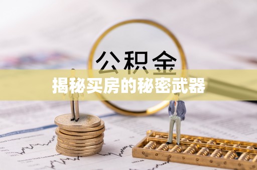 黄骅揭秘买房的秘密武器