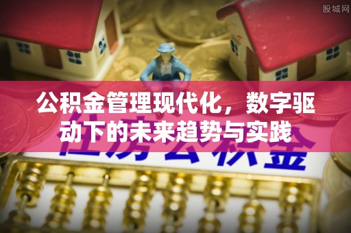 黄骅公积金管理现代化，数字驱动下的未来趋势与实践