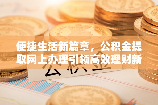 黄骅便捷生活新篇章，公积金提取网上办理引领高效理财新趋势