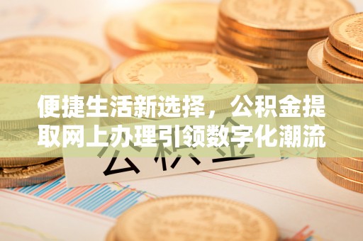 黄骅便捷生活新选择，公积金提取网上办理引领数字化潮流