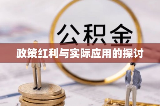 黄骅政策红利与实际应用的探讨
