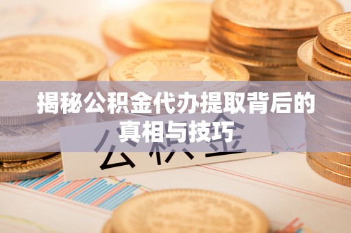黄骅揭秘公积金代办提取背后的真相与技巧
