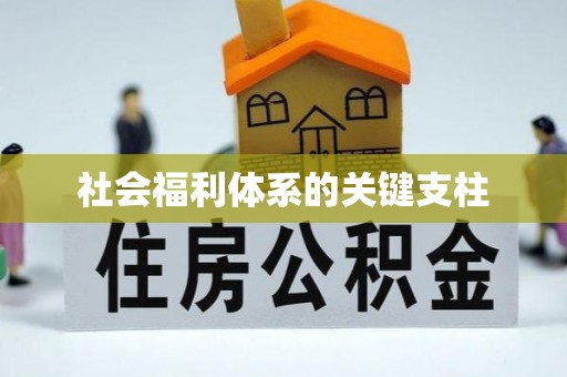 黄骅社会福利体系的关键支柱