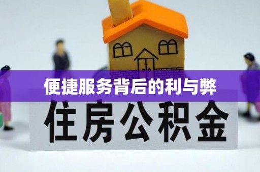 黄骅便捷服务背后的利与弊