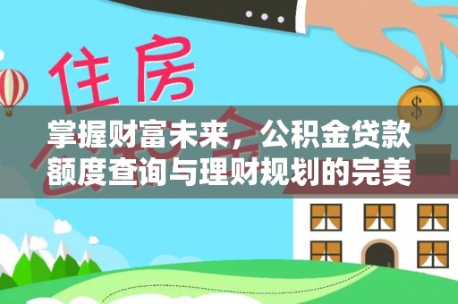 黄骅掌握财富未来，公积金贷款额度查询与理财规划的完美结合
