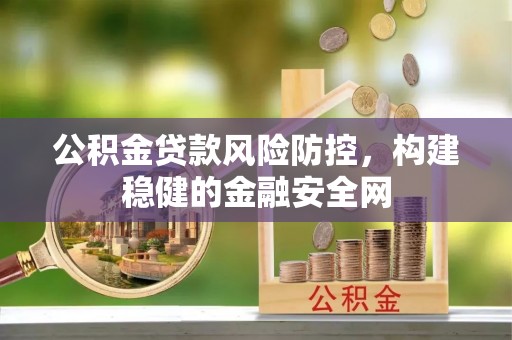 黄骅公积金贷款风险防控，构建稳健的金融安全网